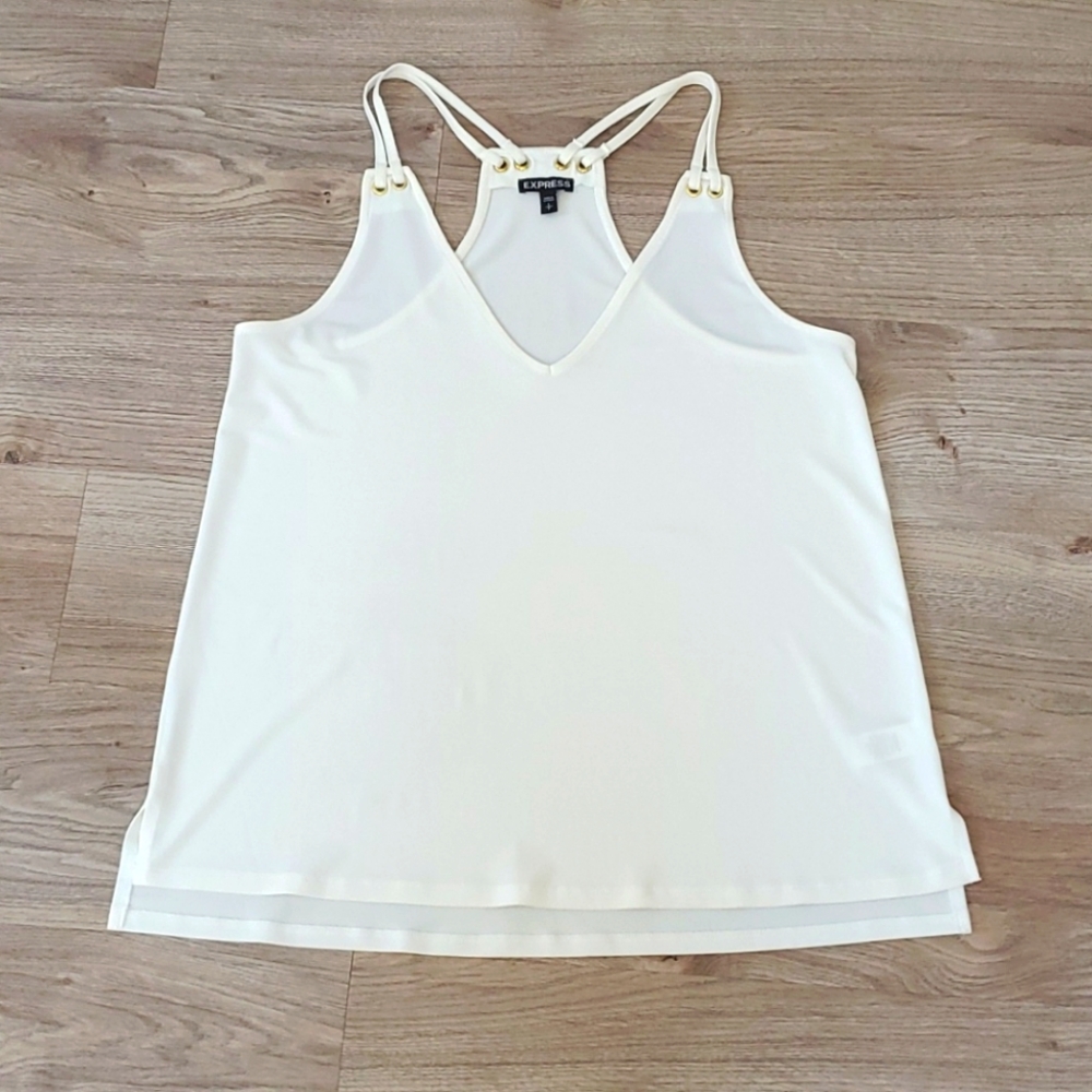 Express Cream Cami Top SIZE SM